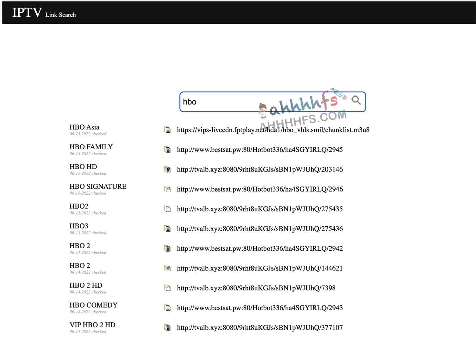 直播源经常失效找不到替代品？试试用 IPTV Link Search 快速检索可用链接
