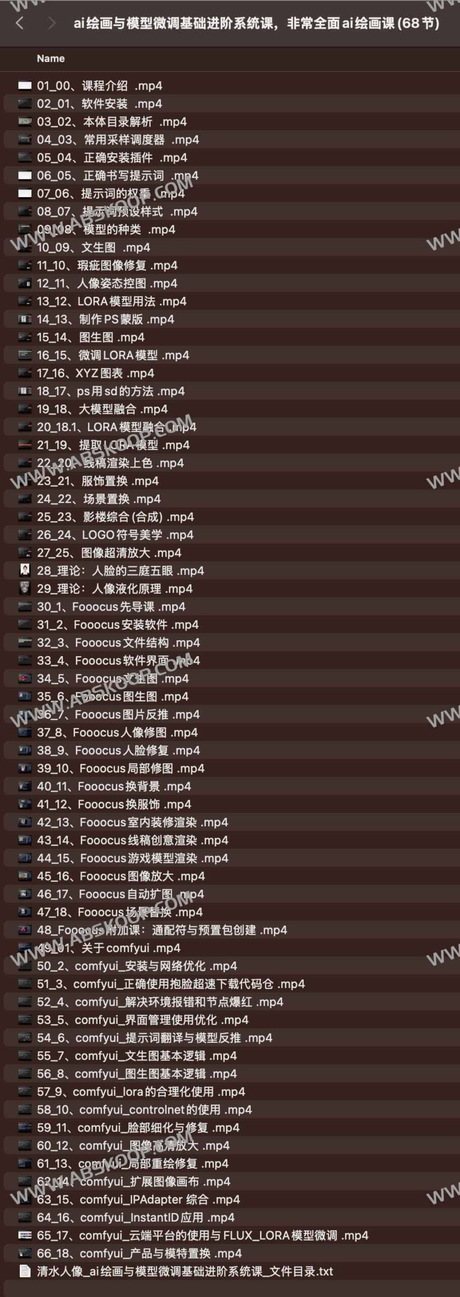 从基础到进阶：AI 绘画与模型微调全流程实战指南（68 讲）