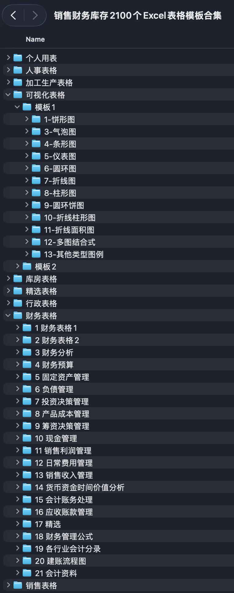 2100 套销售财务库存 Excel 模板：支持多场景办公，含下载方式及使用要点