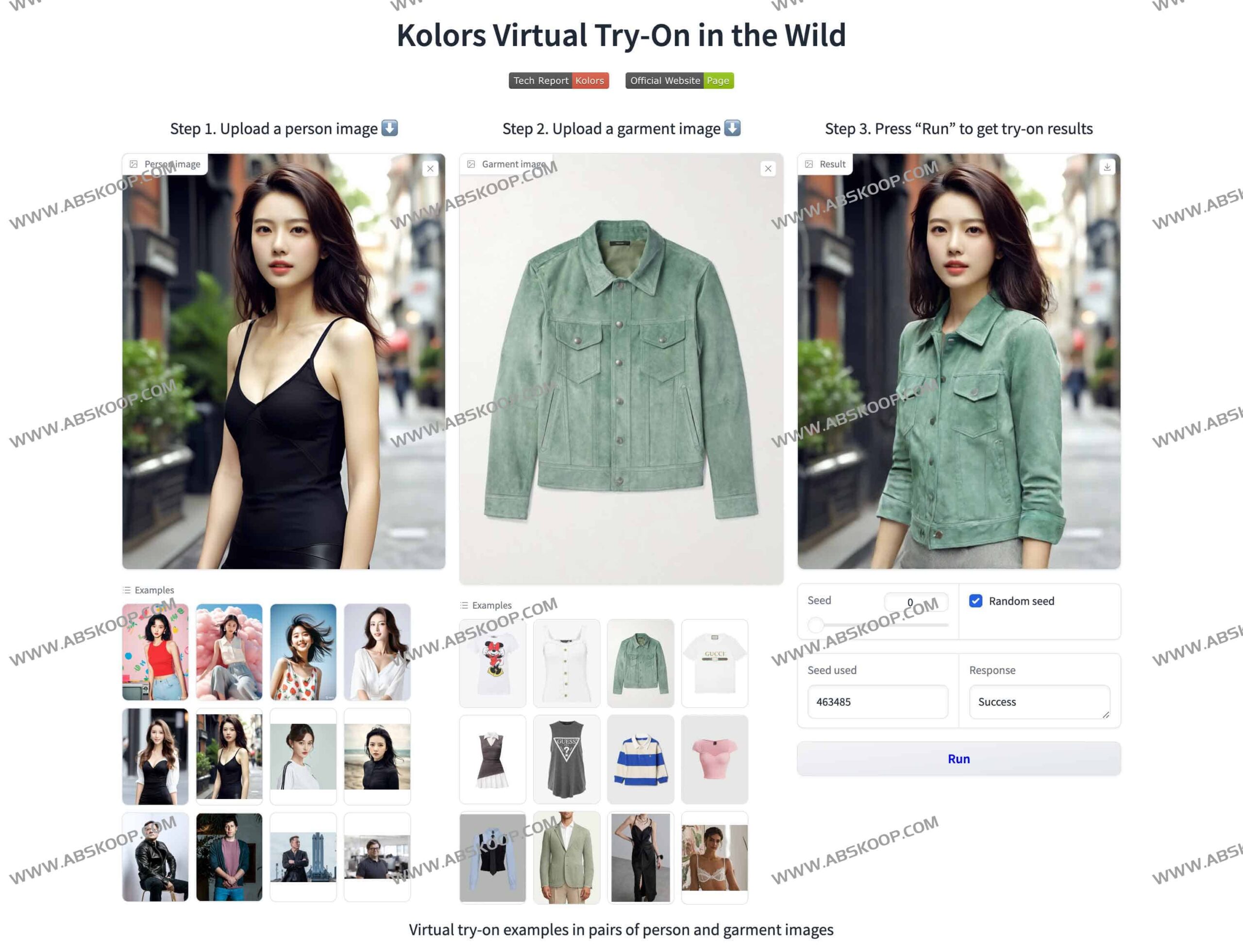 想在照片中快速更换衣服且不失真?详解 Kolors Virtual Try-On 的一键虚拟试衣实现方案 想在照片中快速更换衣服且不失真?详解 Kolors Virtual Try-On 的一键虚拟试衣实现方案