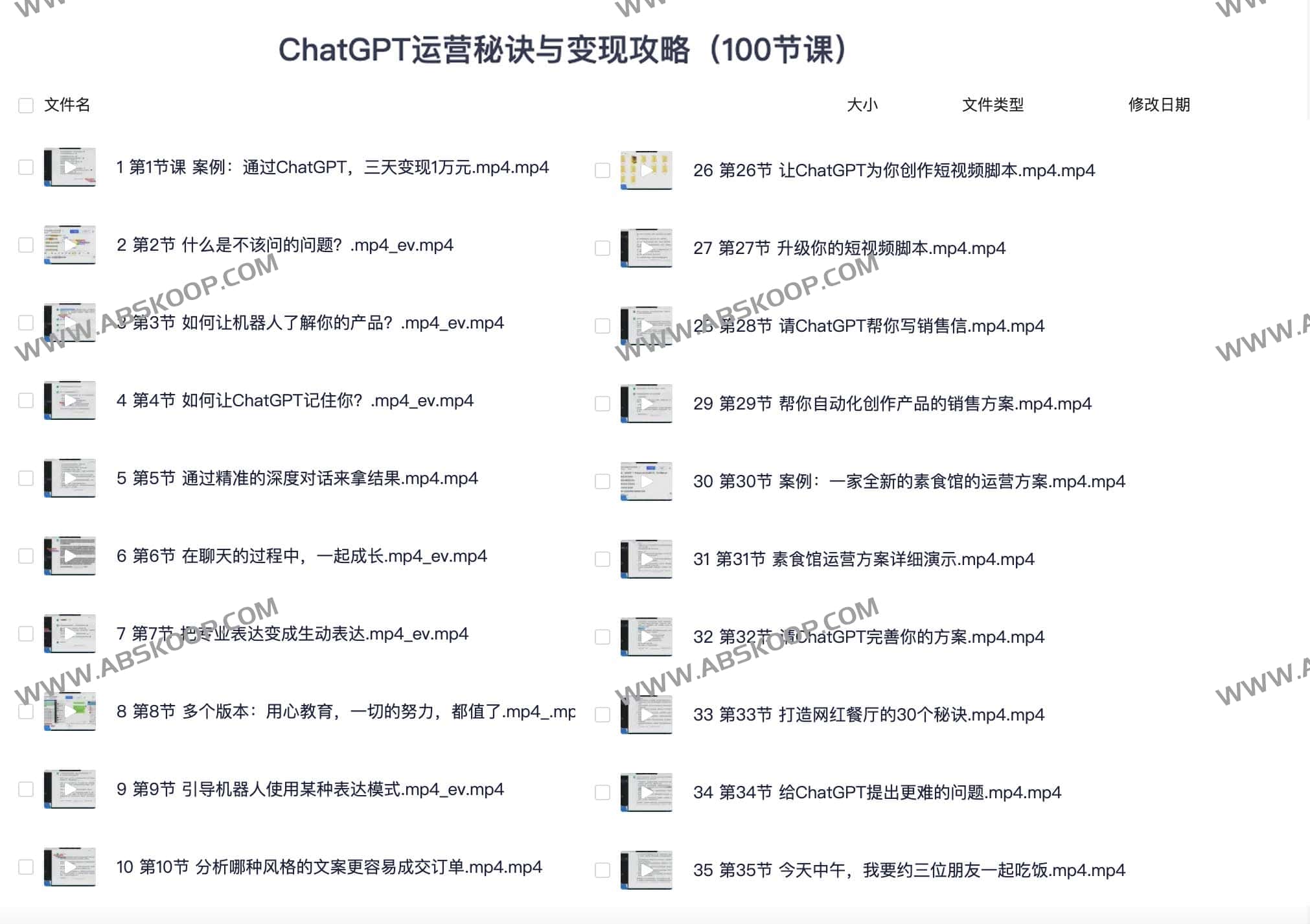 从零到变现:ChatGPT 商业化运营全流程实操指南(100 步详解) 从零到变现:ChatGPT 商业化运营全流程实操指南(100 步详解)