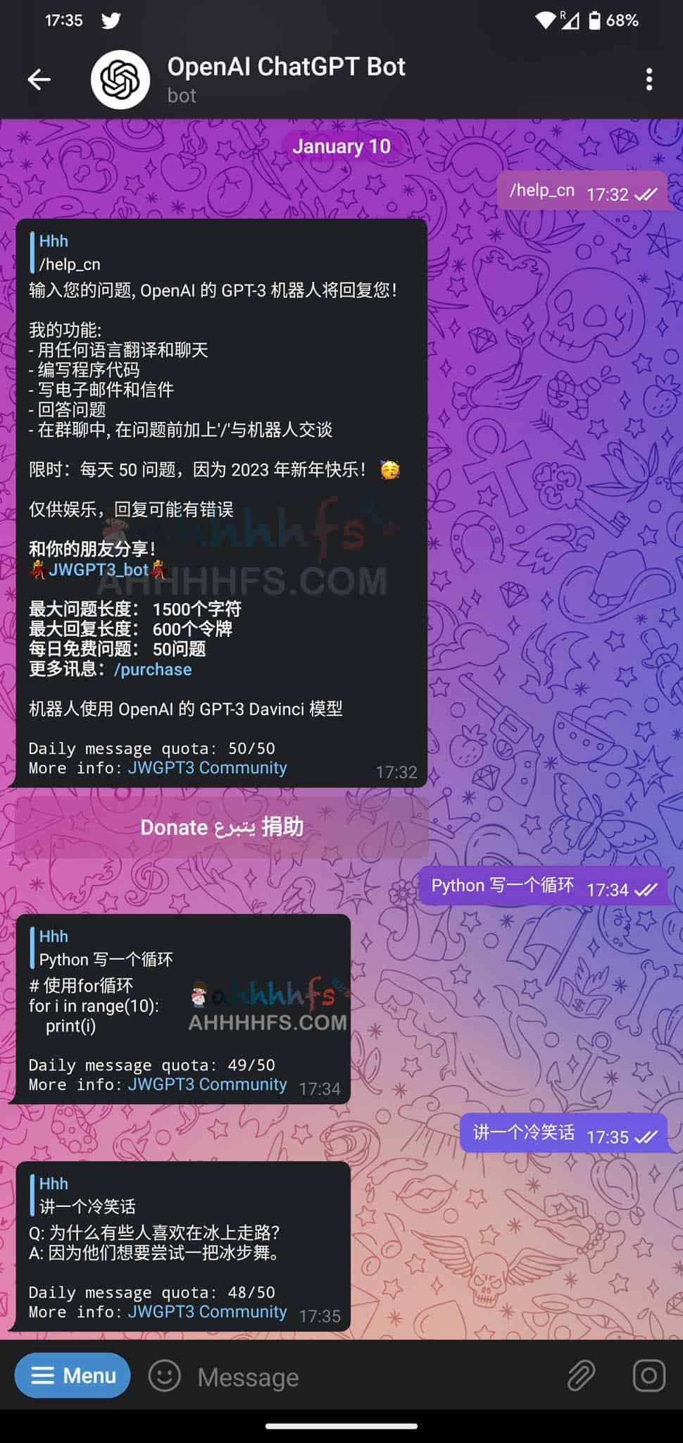 基于 OpenAI GPT-3 的 Telegram 聊天机器人构建指南：从集成到部署