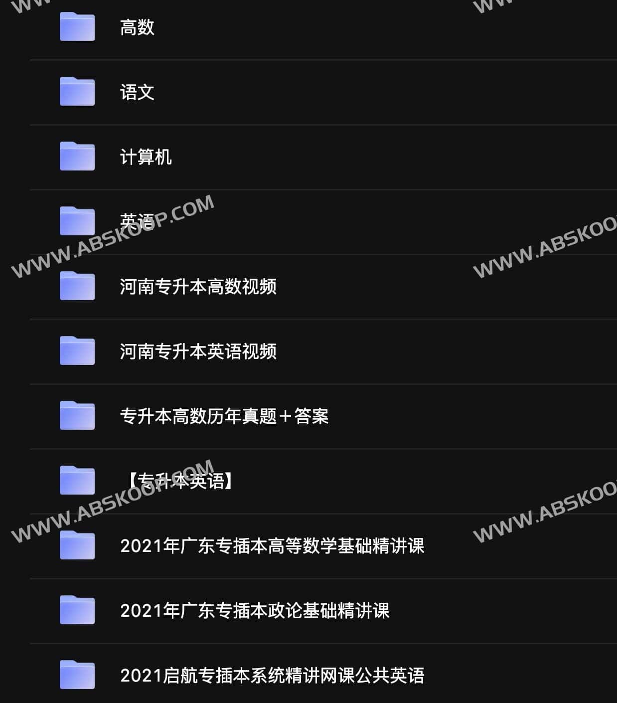 专升本考研视频课资源汇总与学习指南