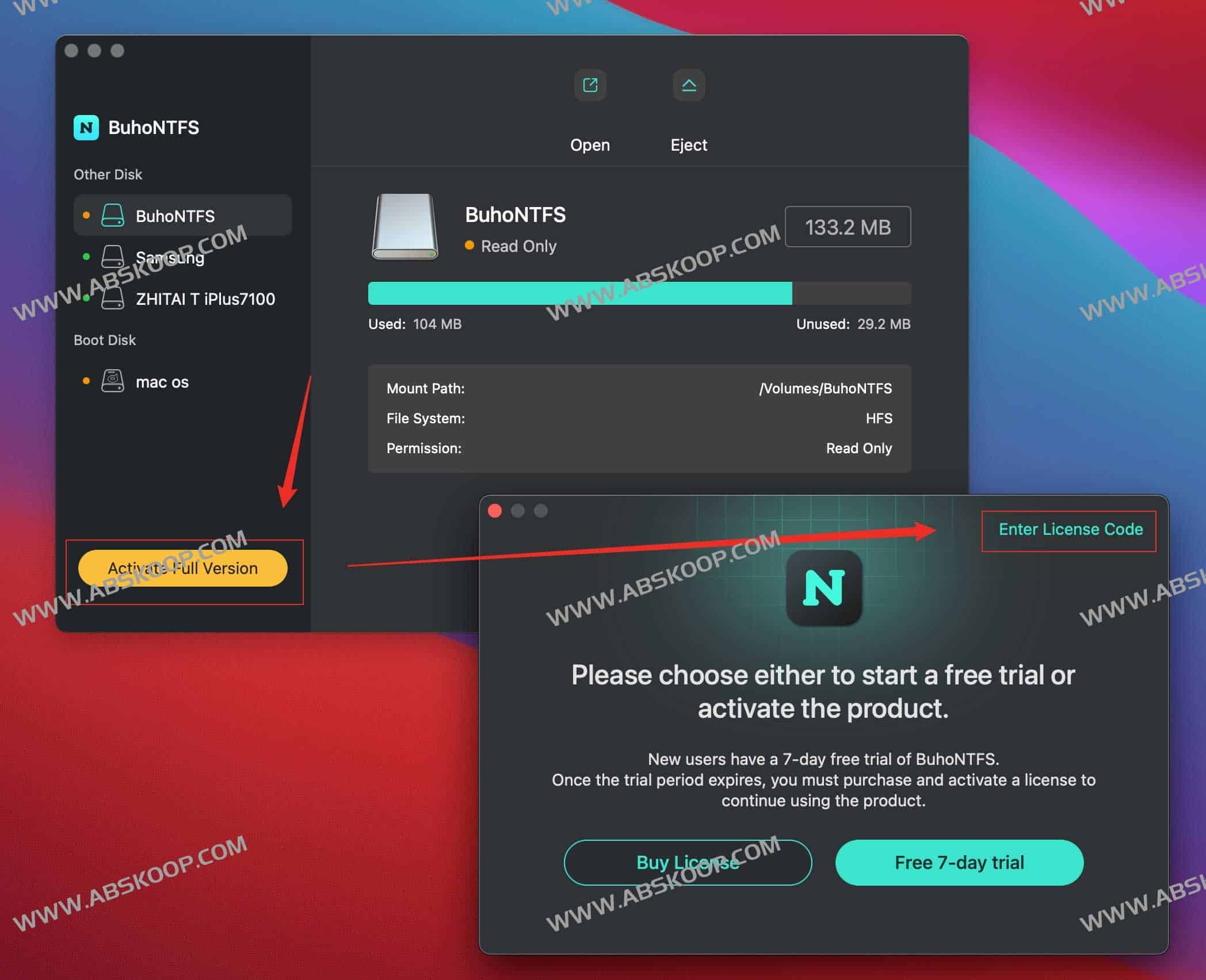 如何免费获取 BuhoNTFS 终身版并实现 macOS 读写 NTFS 磁盘 如何免费获取 BuhoNTFS 终身版并实现 macOS 读写 NTFS 磁盘