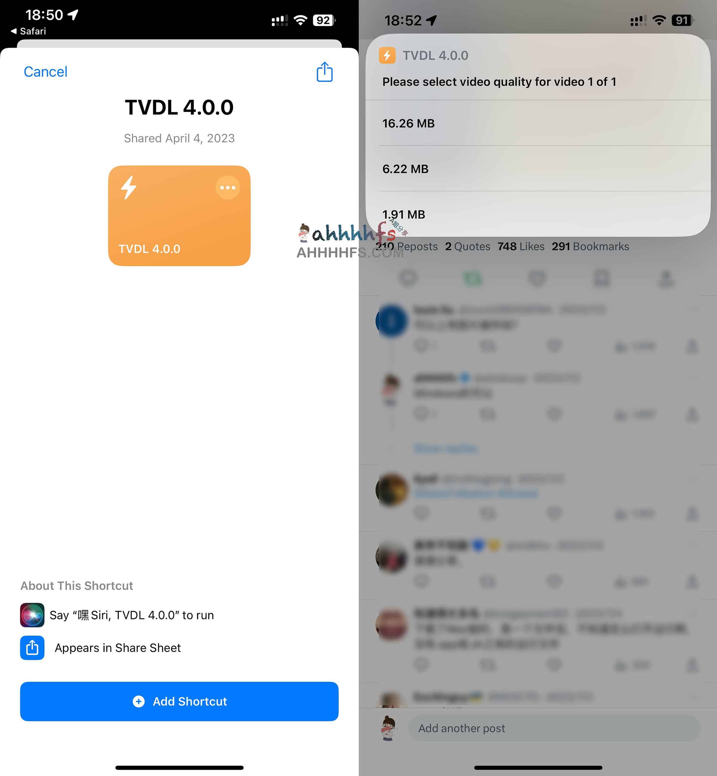 TVDL 4.0.0:最新可用推特视频下载快捷指令指南 TVDL 4.0.0:最新可用推特视频下载快捷指令指南