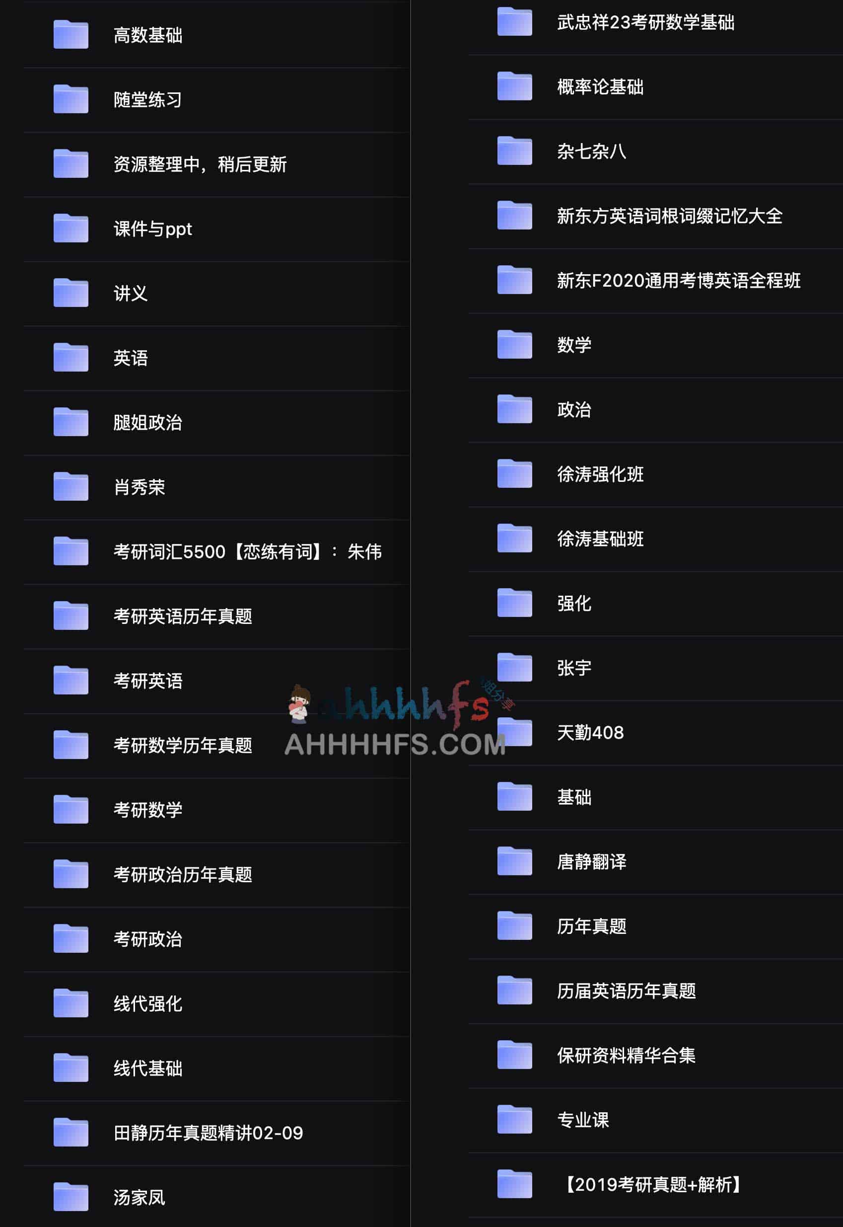 1.8TB 考研全科资料库：2023 备考资源系统化整理