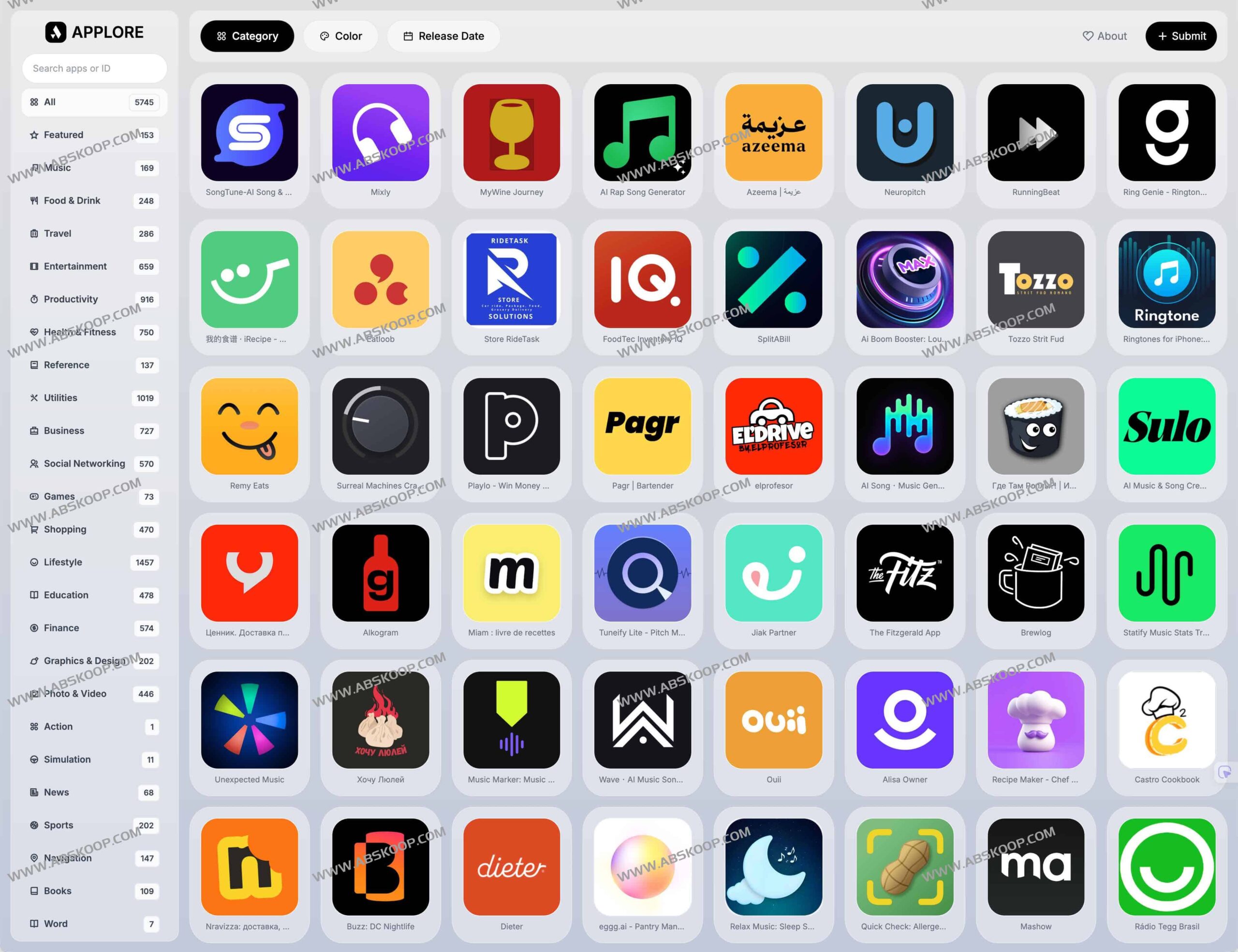 如何使用 APPLORE 快速获取应用图标设计灵感并分析配色方案 如何使用 APPLORE 快速获取应用图标设计灵感并分析配色方案