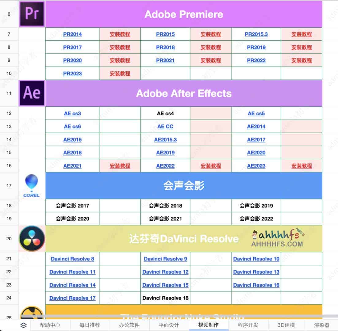找不到需要的专业软件?这里有一份分类齐全的下载索引清单 找不到需要的专业软件?这里有一份分类齐全的下载索引清单