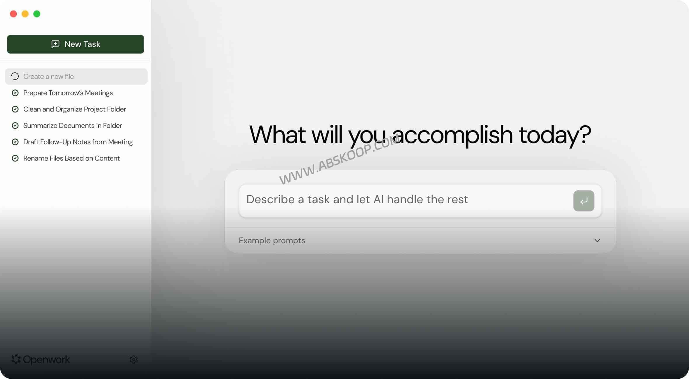 Accomplish 开源 AI 桌面代理：实现文件自动化整理与工作流替代方案