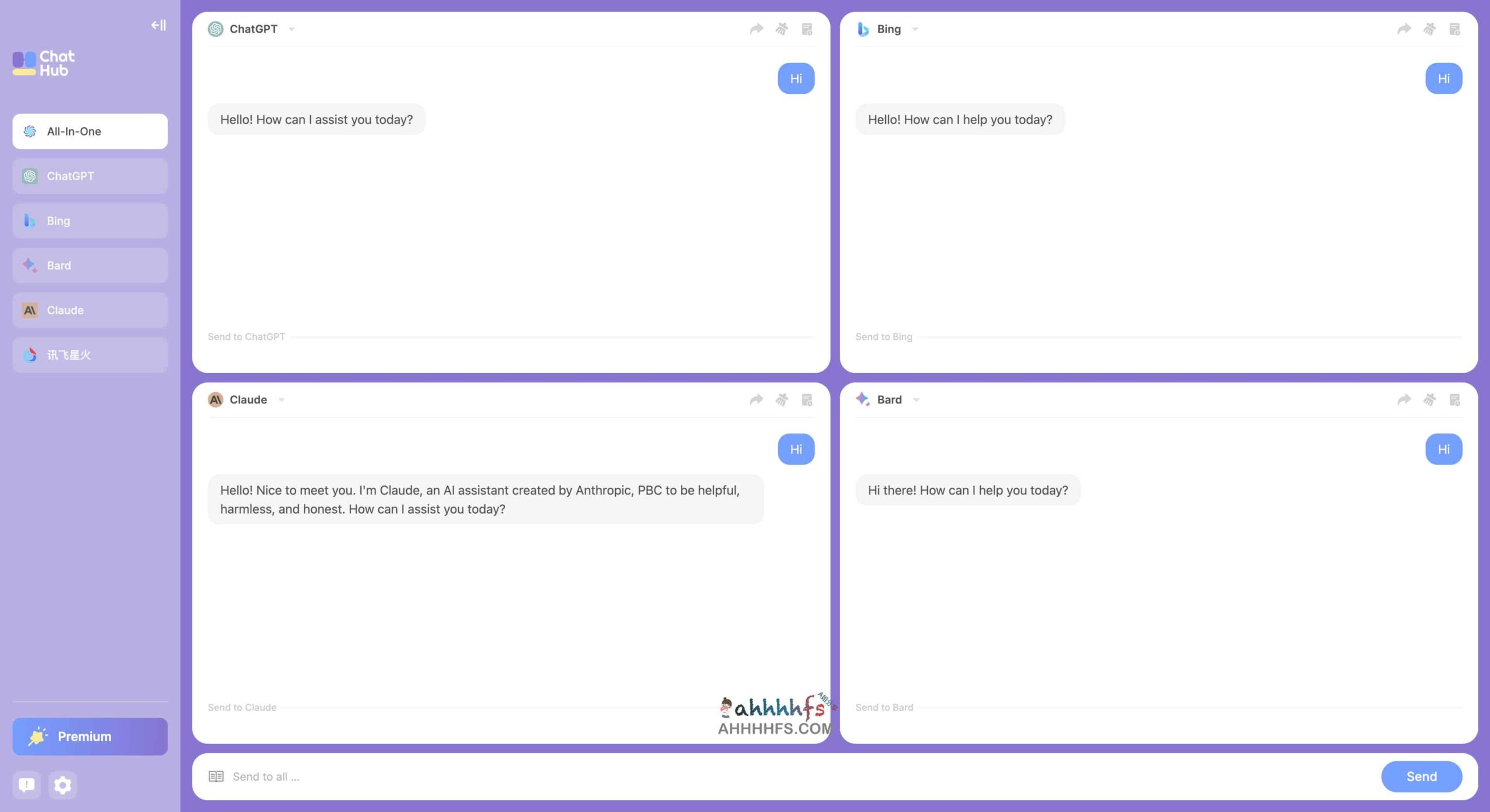 ChatHub:集成 ChatGPT 与 Bing Chat 的多模型对话客户端 ChatHub:集成 ChatGPT 与 Bing Chat 的多模型对话客户端