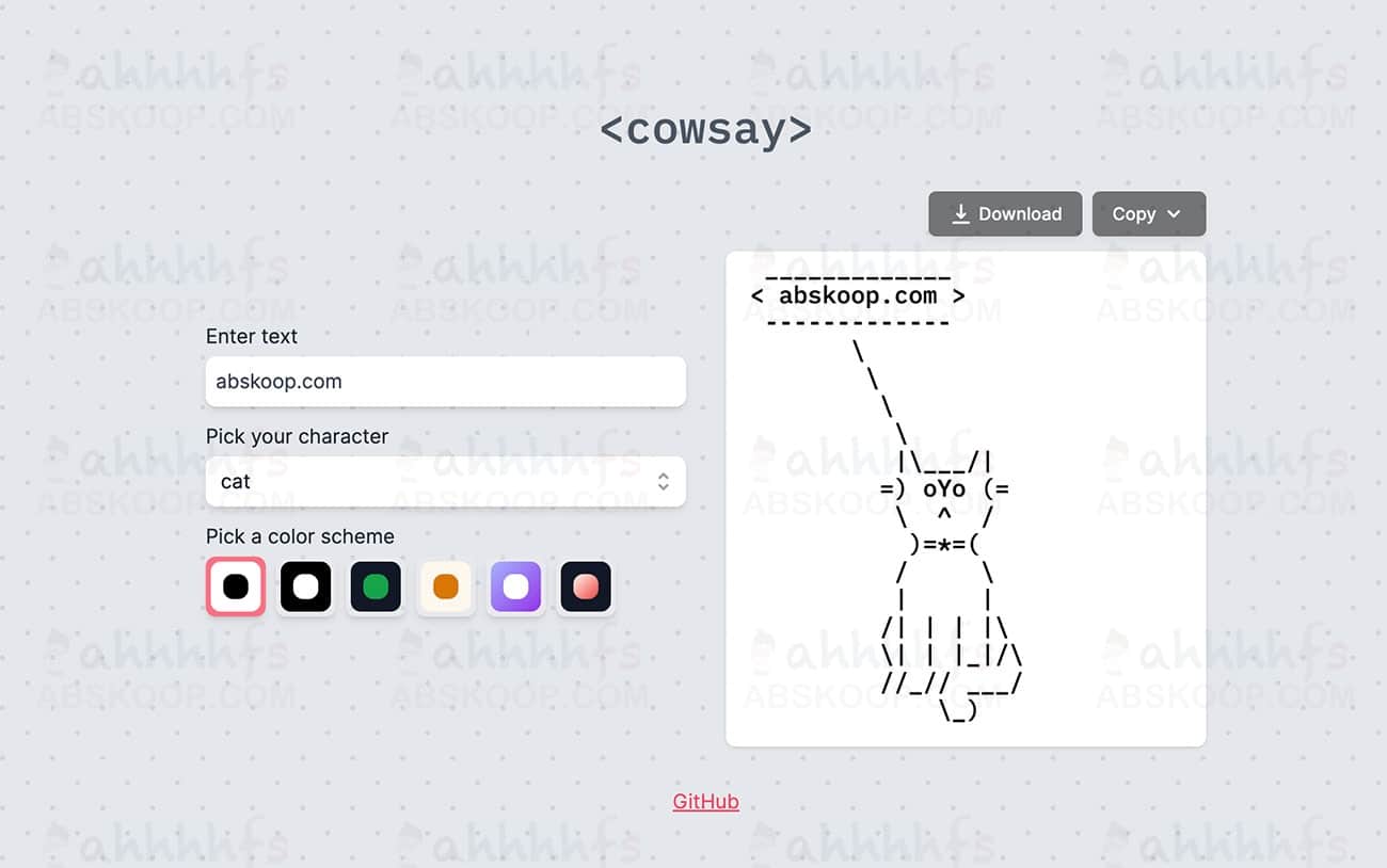如何使用在线生成器将文本转换为 ASCII 艺术签名(Cowsay 指南) 如何使用在线生成器将文本转换为 ASCII 艺术签名(Cowsay 指南)