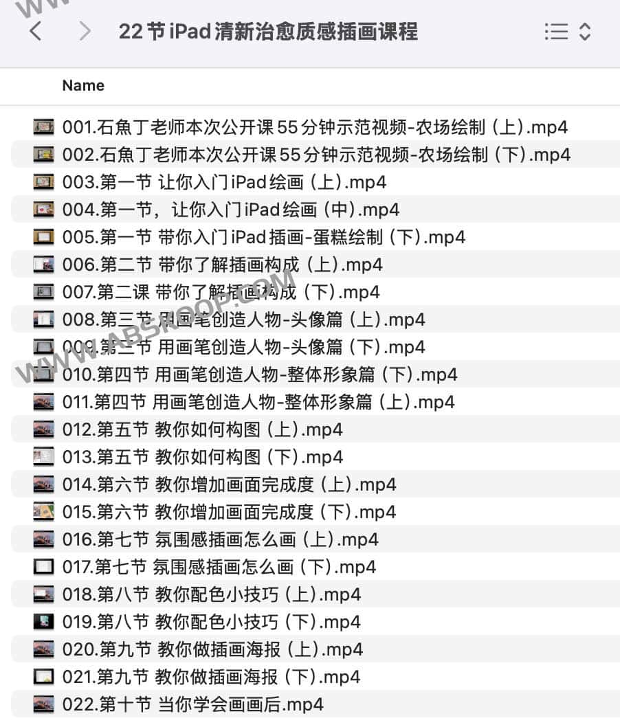 iPad 质感插画教程：22 课时全集（含素材获取与设备配置指南）