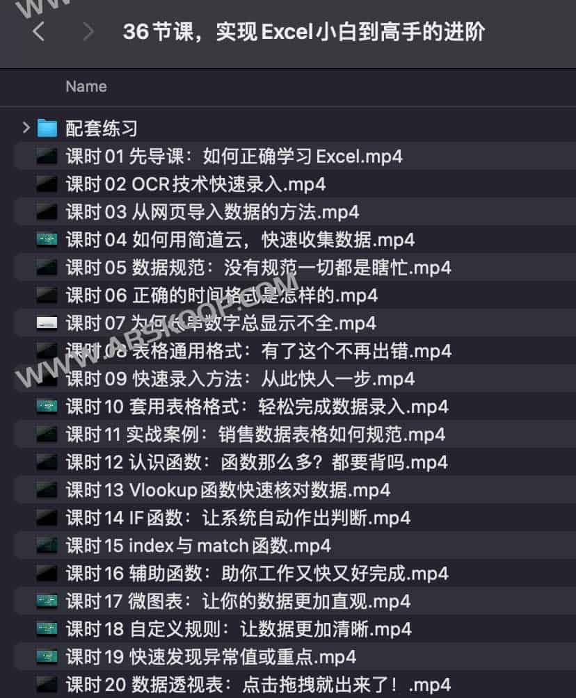 面对复杂数据不知从何下手？通过这 36 节课构建 Excel 从入门到精通的技能体系
