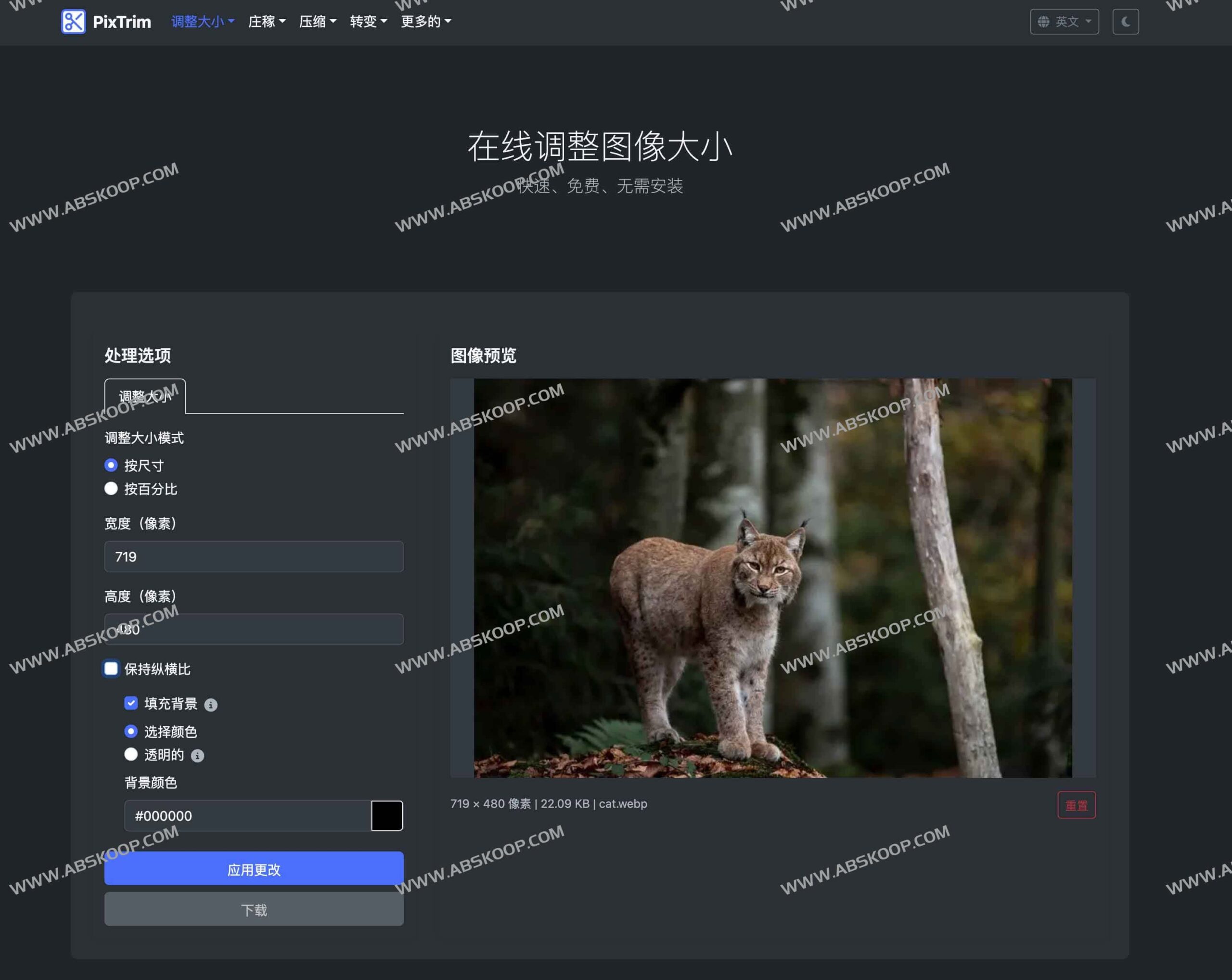 PixTrim 图像处理指南：实现无损压缩与精准裁剪的免费在线方案