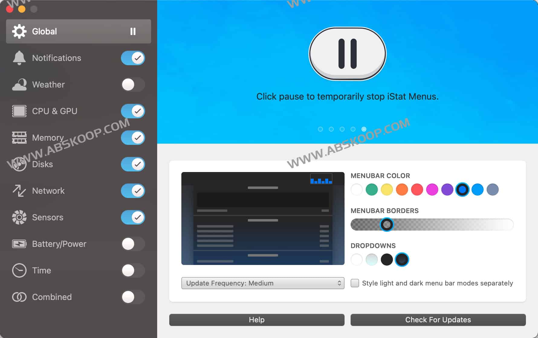 想在 Mac 菜单栏实时监控硬件状态？iStat Menus 下载与激活指南