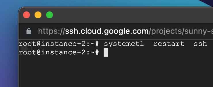 Google Cloud Platform (GCP) 实例启用 root 用户远程登录指南