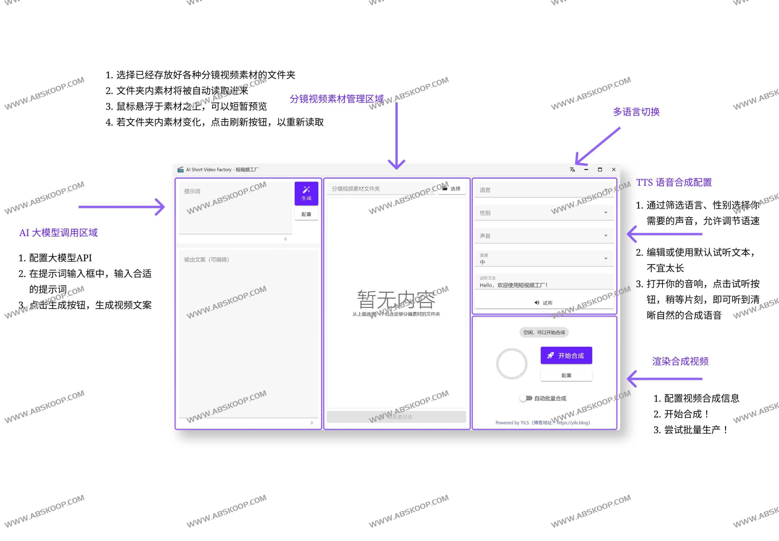 Short Video Factory：支持跨平台批量混剪与一键成片的开源 AI 视频工作流