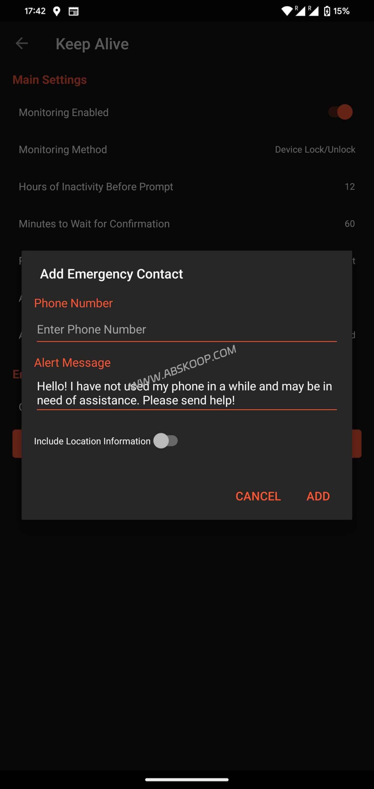 独居安全增强方案：利用 Keep Alive 机制构建手机自动报警系统的操作步骤
