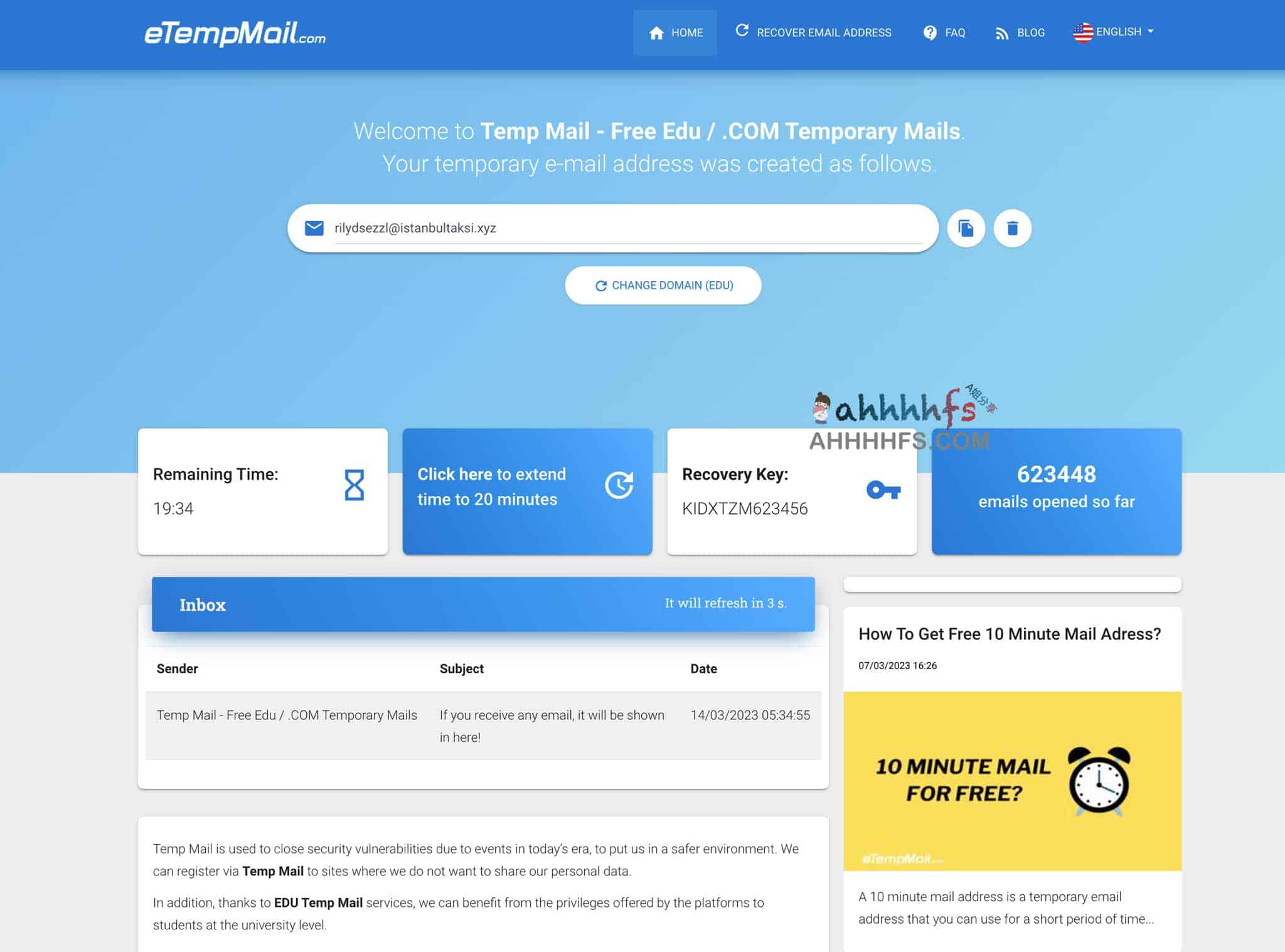 eTempMail：快速获取免费临时教育邮箱的方案与实操指南