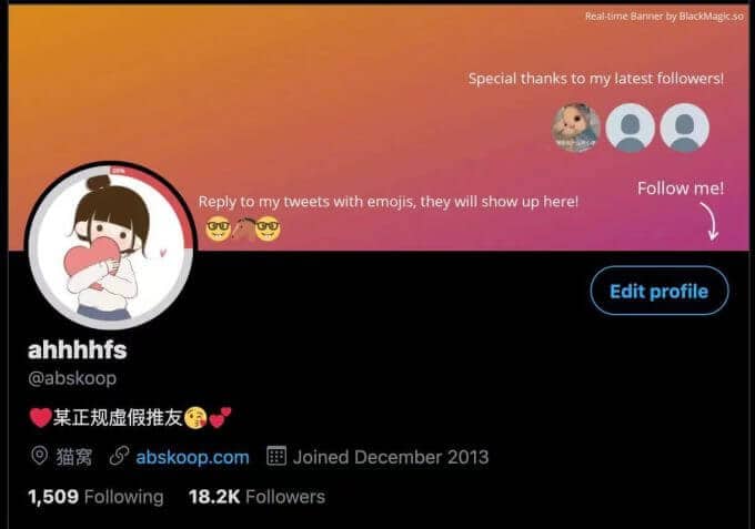 使用 BlackMagic 优化 Twitter 个人主页的配置步骤 使用 BlackMagic 优化 Twitter 个人主页的配置步骤