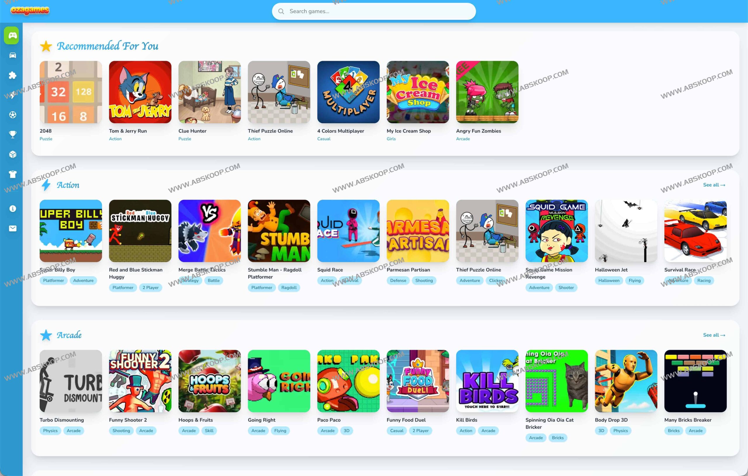 如何在 OZAGames 平台快速开始玩 HTML5 浏览器游戏：操作指南