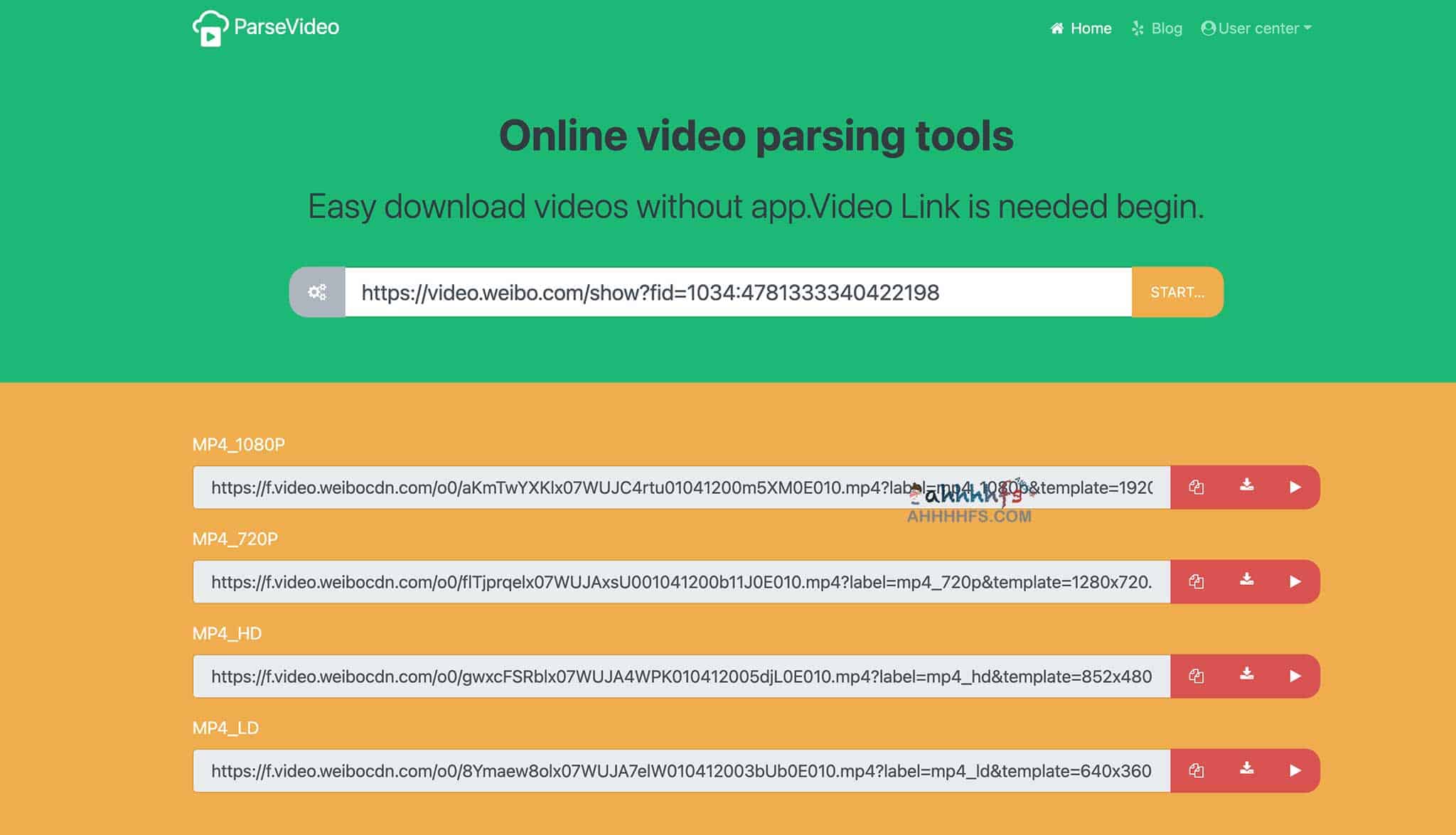Parsevideo:高效提取视频地址的在线解析工具 Parsevideo:高效提取视频地址的在线解析工具