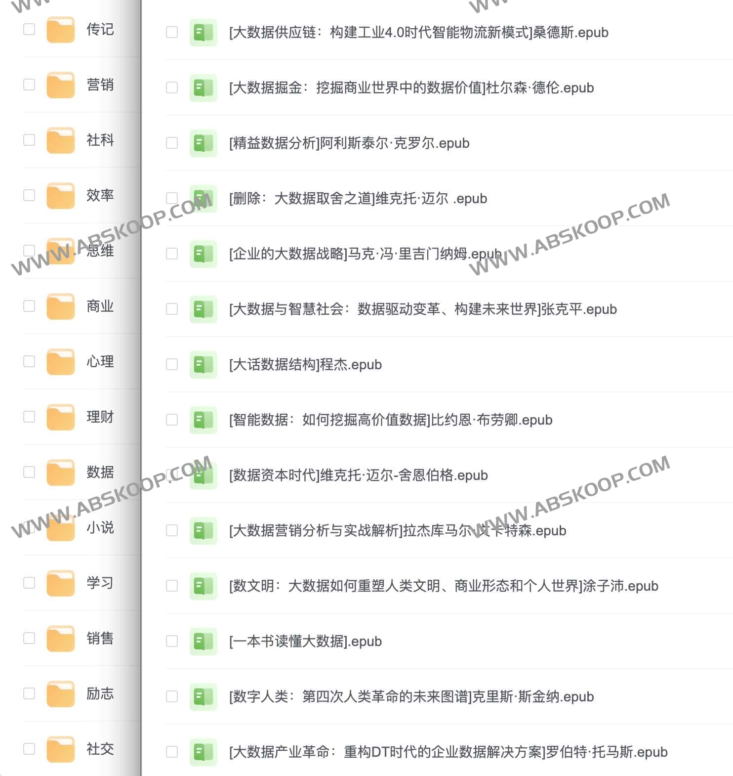 全行业知识图谱:34 类专业电子书资源集(Epub 版) 全行业知识图谱:34 类专业电子书资源集(Epub 版)