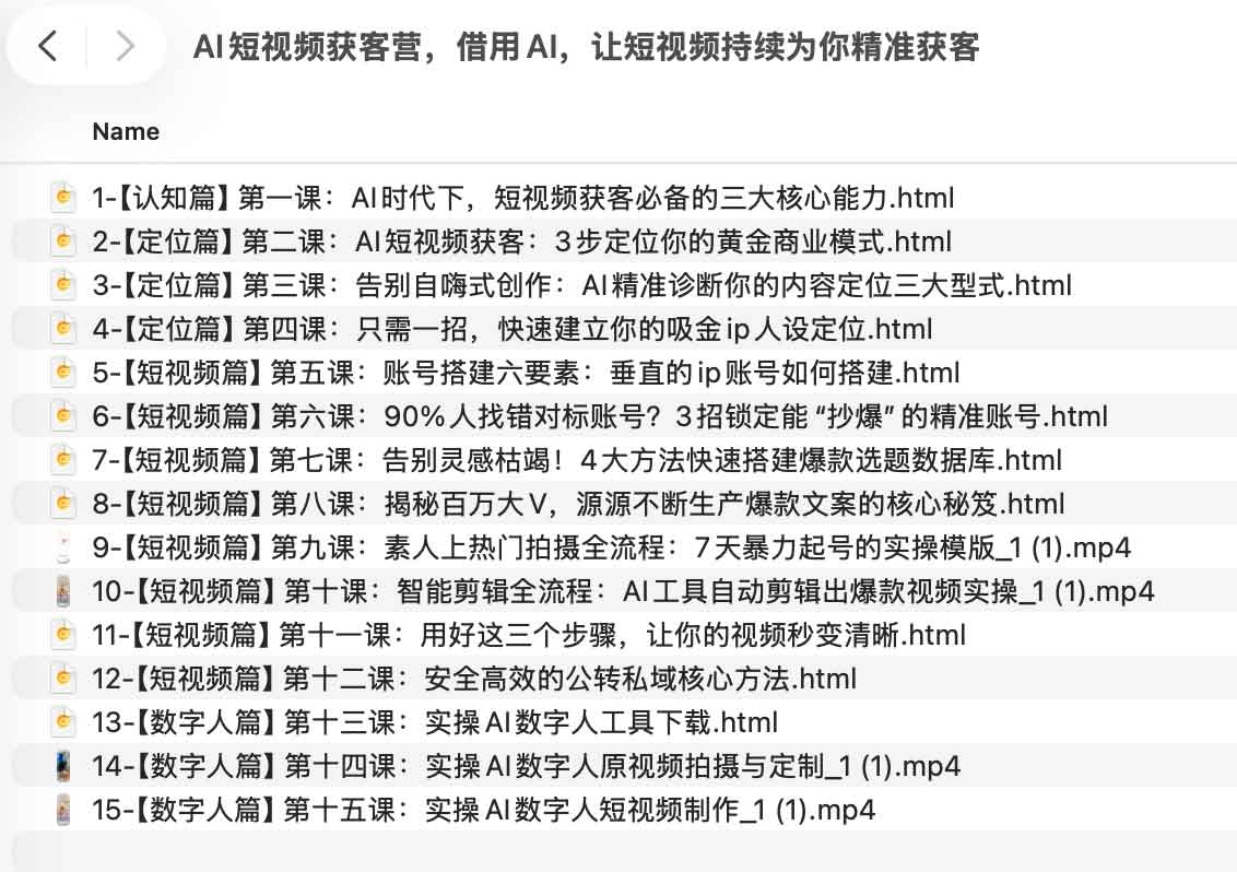 AI 短视频获客实操指南：利用人工智能实现精准流量转化