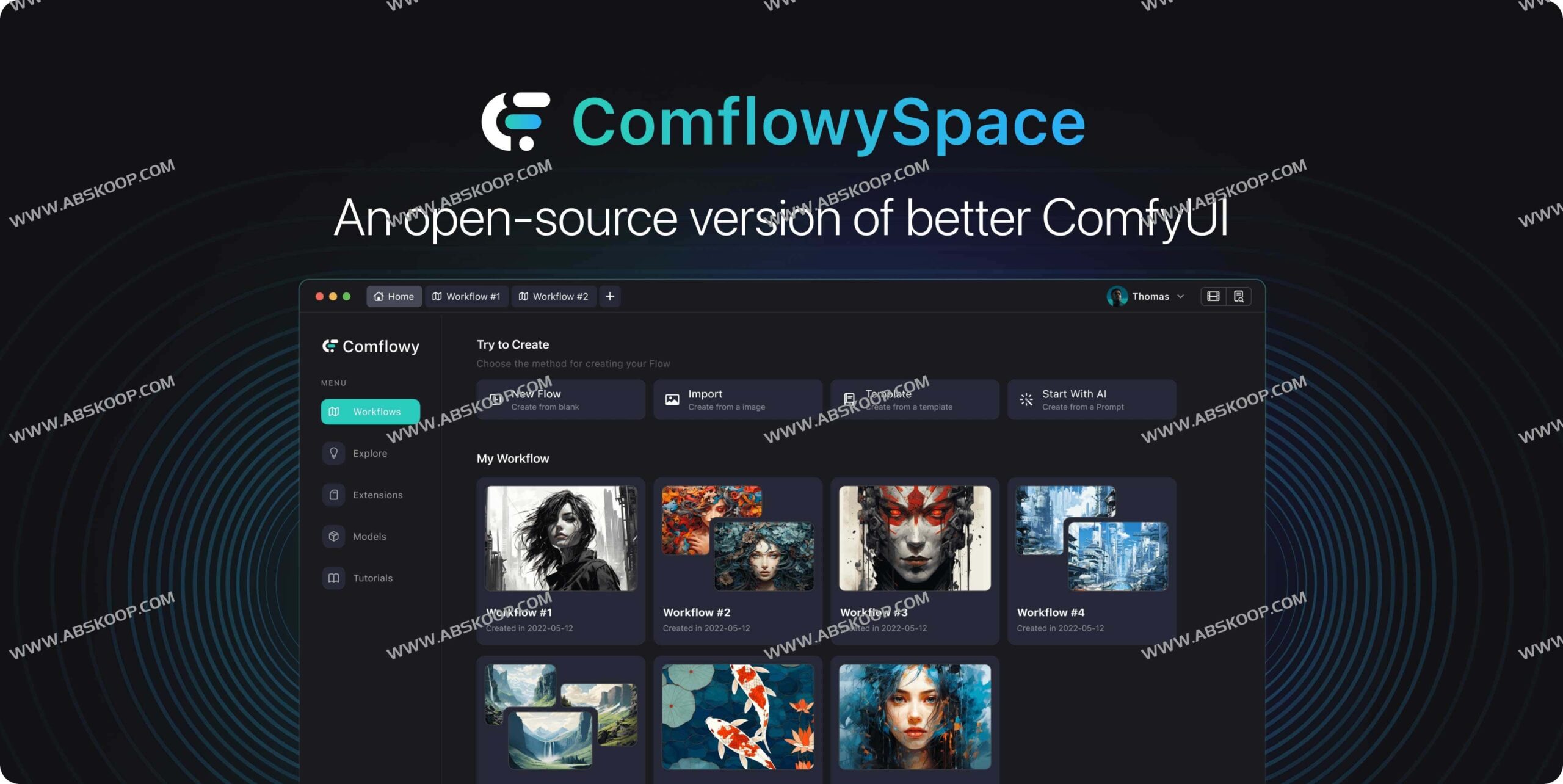 想尝试 AI 绘图和视频生成却被复杂的环境配置挡在门外?试试 Comflowyspace 快速部署方案 想尝试 AI 绘图和视频生成却被复杂的环境配置挡在门外?试试 Comflowyspace 快速部署方案