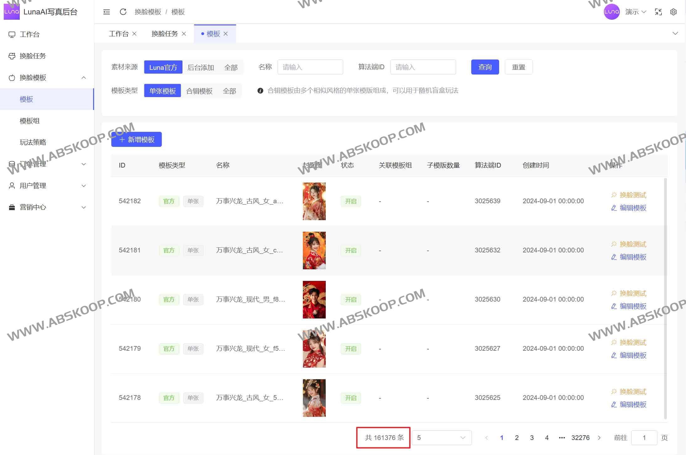 Luna AI：高效集成的一站式 AI 换脸技术方案