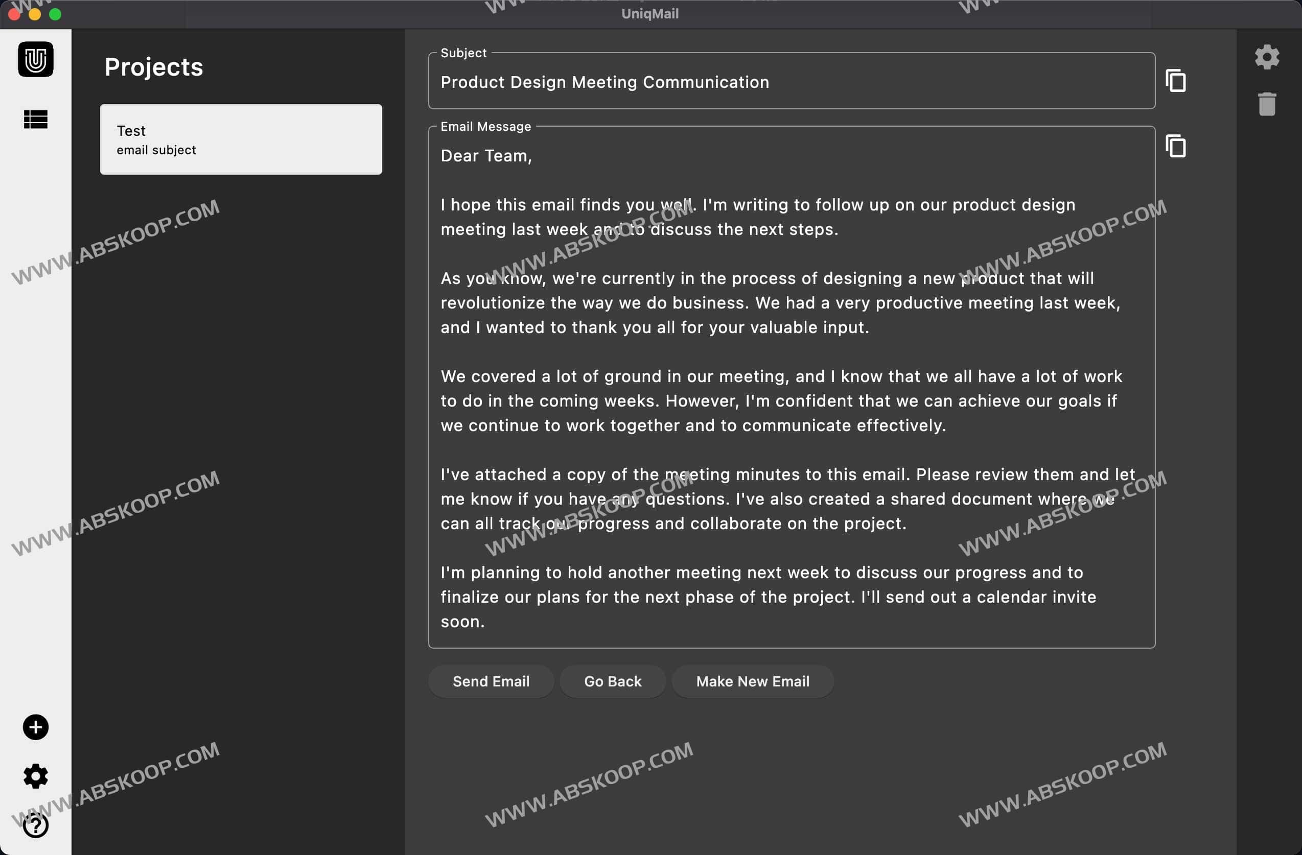 UniqMail 免费 AI 邮件撰写工具:安装部署指南与使用注意事项 UniqMail 免费 AI 邮件撰写工具:安装部署指南与使用注意事项