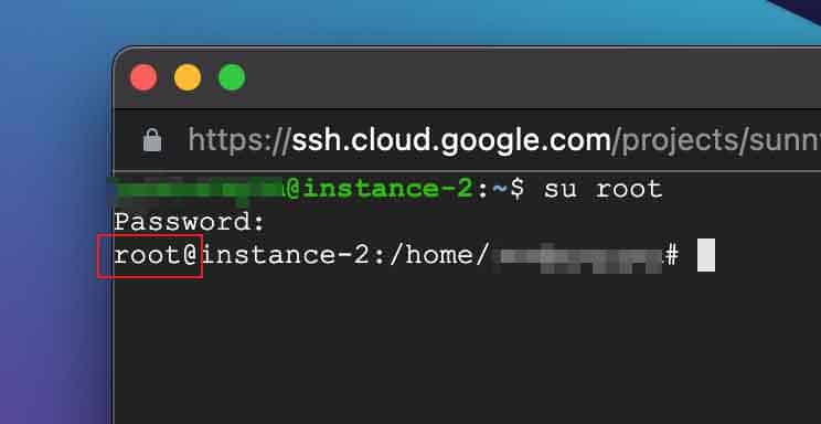 Google Cloud Platform (GCP) 实例启用 root 用户远程登录指南