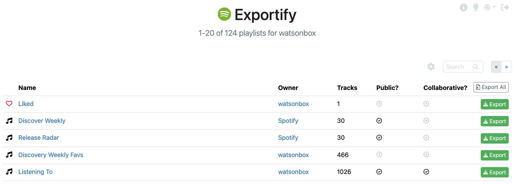 Exportify 使用指南：将 Spotify 播放列表导出为 CSV 文件的备份方法